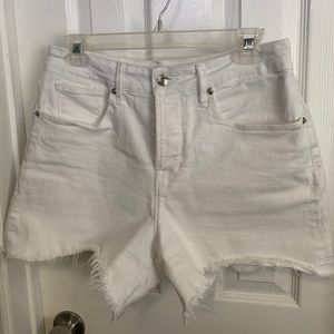 Good American cut off shorts